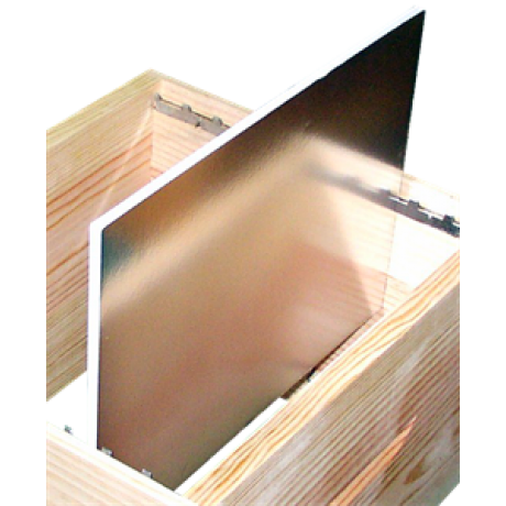 Eléments & accessoires de ruches : Partition isolante en bois et aluminium  pour ruche Dadant - Icko Apiculture