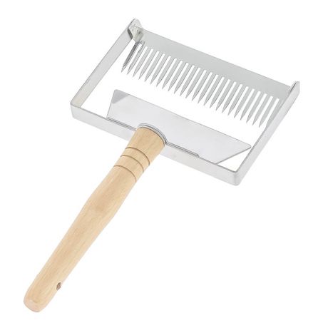 Couteau désoperculer inox dent lame de 27 cm - Couteaux et Herses -  Naturapi : Tout pour l'apiculteur